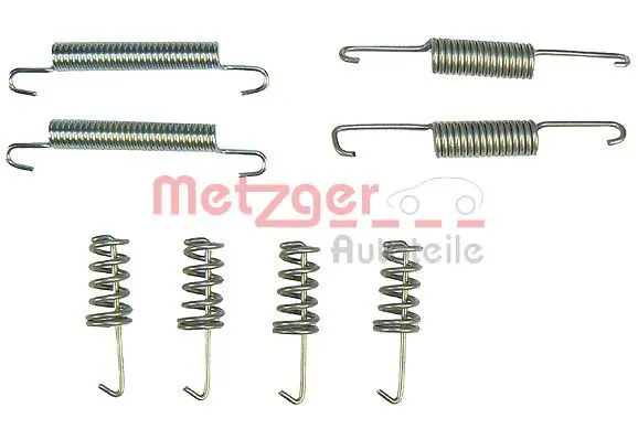 Handler.Part Brake shoe set, parking brake METZGER KR955 3