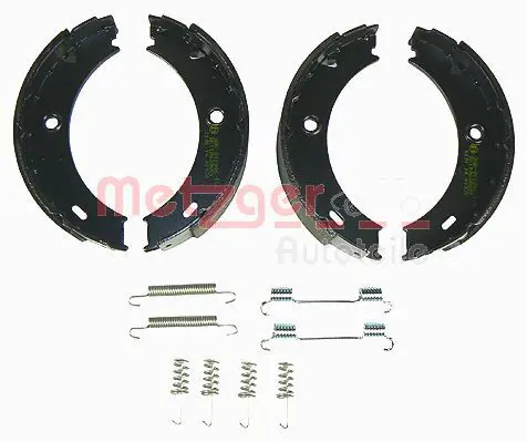 Handler.Part Brake shoe set, parking brake METZGER KR956 1