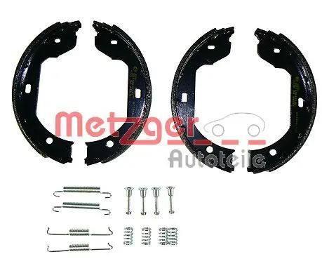 Handler.Part Brake shoe set, parking brake METZGER KR960 1