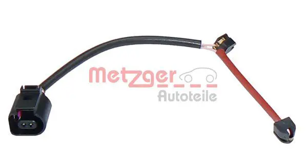 Handler.Part Warning contact, brake pad wear METZGER WK17218 1