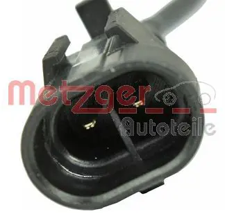 Handler.Part Warning contact, brake pad wear METZGER WK17280 2