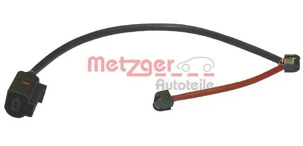 Handler.Part Warning contact, brake pad wear METZGER WK17221 1