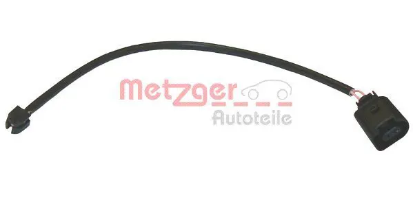 Handler.Part Warning contact, brake pad wear METZGER WK17222 1