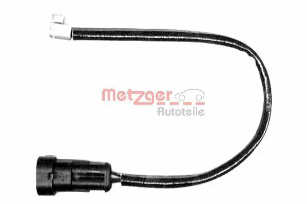 Handler.Part Warning contact, brake pad wear METZGER WK17202 1