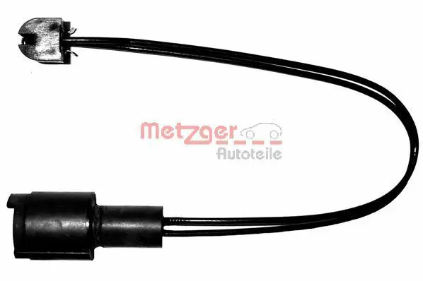 Handler.Part Warning contact, brake pad wear METZGER WK17020 1