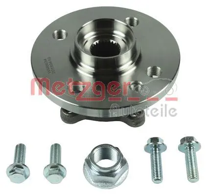 Handler.Part Wheel bearing kit METZGER WM6634 2