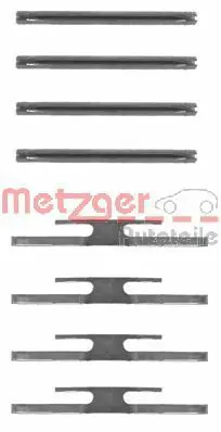 Handler.Part Accessory kit, disc brake pads METZGER 1091065 1