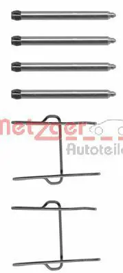 Handler.Part Accessory kit, disc brake pads METZGER 1091081 1