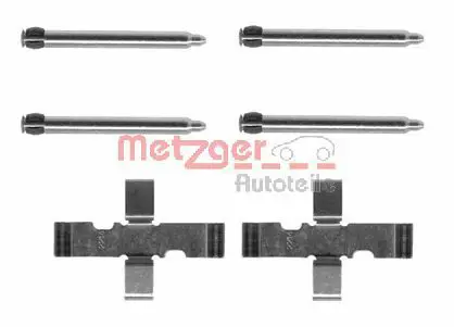 Handler.Part Accessory kit, disc brake pads METZGER 1091101 1