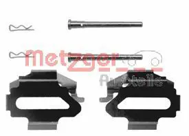 Handler.Part Accessory kit, disc brake pads METZGER 1091168 1