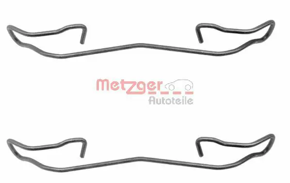 Handler.Part Accessory kit, disc brake pads METZGER 1091187 1