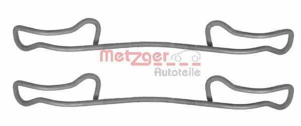 Handler.Part Accessory kit, disc brake pads METZGER 1091200 1