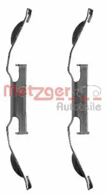 Handler.Part Accessory kit, disc brake pads METZGER 1091221 1