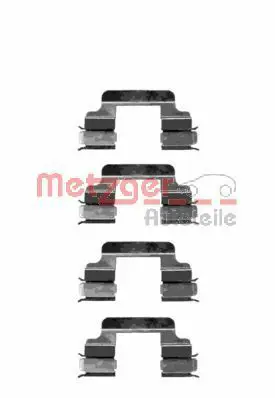 Handler.Part Accessory kit, disc brake pads METZGER 1091230 1