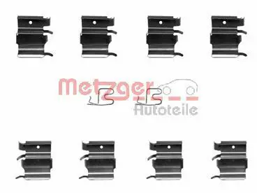 Handler.Part Accessory kit, disc brake pads METZGER 1091244 1