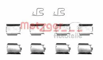 Handler.Part Accessory kit, disc brake pads METZGER 1091246 1