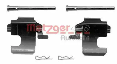 Handler.Part Accessory kit, disc brake pads METZGER 1091273 1