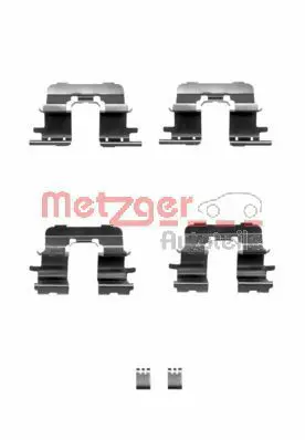 Handler.Part Accessory kit, disc brake pads METZGER 1091290 1