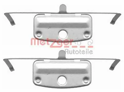 Handler.Part Accessory kit, disc brake pads METZGER 1091644 1