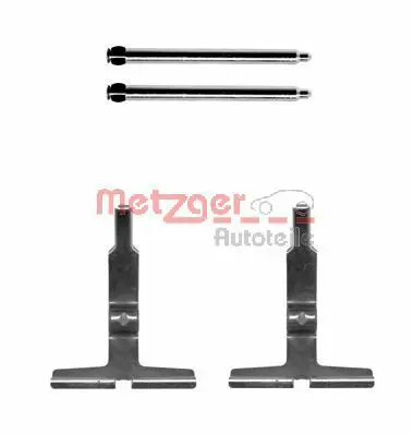 Handler.Part Accessory kit, disc brake pads METZGER 1091661 1