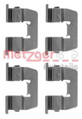 Handler.Part Accessory kit, disc brake pads METZGER 1091764 1