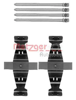 Handler.Part Accessory kit, disc brake pads METZGER 1091786 1