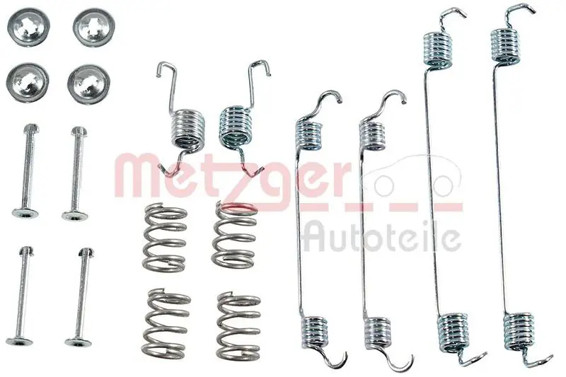 Handler.Part Accessory kit, brake shoes METZGER 1050784 1