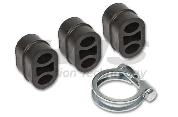 Handler.Part Mounting kit, silencer HJS 82141783 1