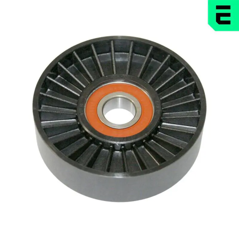 Handler.Part Deflection/guide pulley, v-ribbed belt OPTIMAL 0N1402S 1