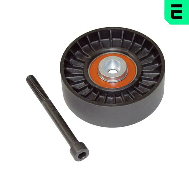 Handler.Part Deflection/guide pulley, v-ribbed belt OPTIMAL 0N1594 1