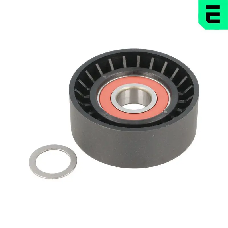 Handler.Part Tensioner pulley, v-ribbed belt OPTIMAL 0N2112S 2