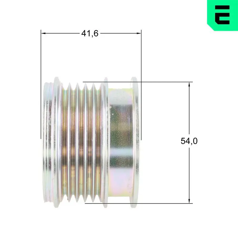 Handler.Part Alternator freewheel clutch OPTIMAL F51174 3