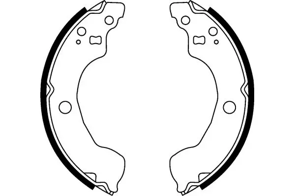 Handler.Part Brake shoe set MAPCO 8530 1