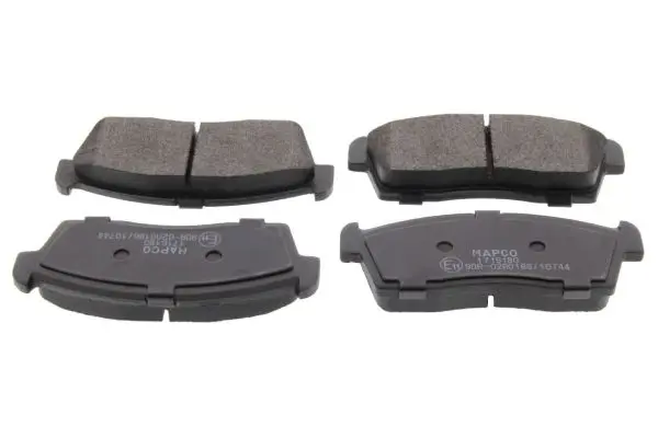 Handler.Part Brake pad set, disc brake MAPCO 6893 1