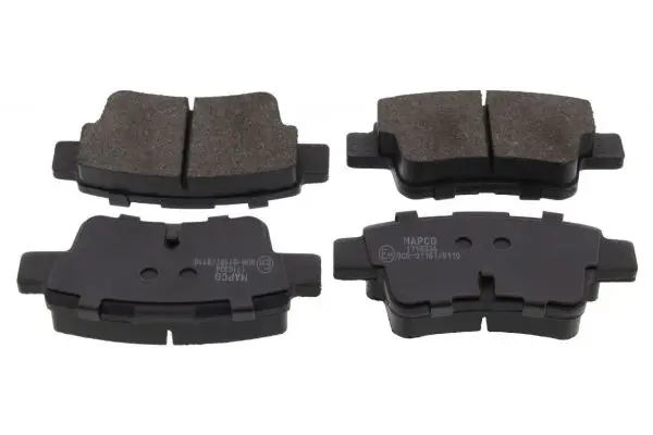 Handler.Part Brake pad set, disc brake MAPCO 6882 1