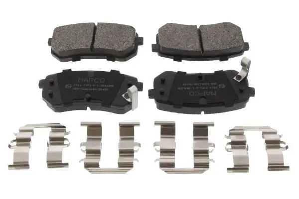 Handler.Part Brake pad set, disc brake MAPCO 6816 1