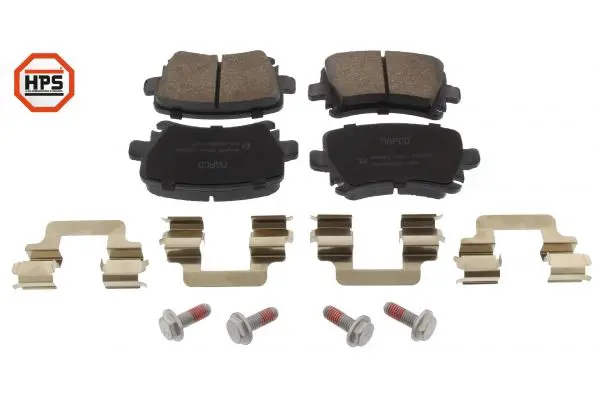 Handler.Part Brake pad set, disc brake MAPCO 6696HPS 1