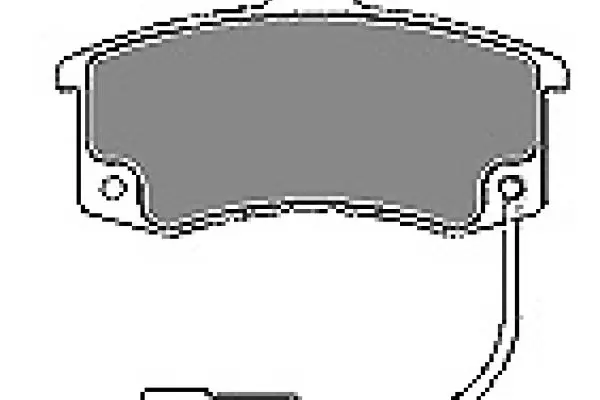 Handler.Part Brake pad set, disc brake MAPCO 6502 1