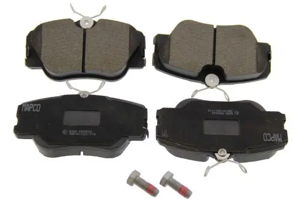 Handler.Part Brake pad set, disc brake MAPCO 6242 1