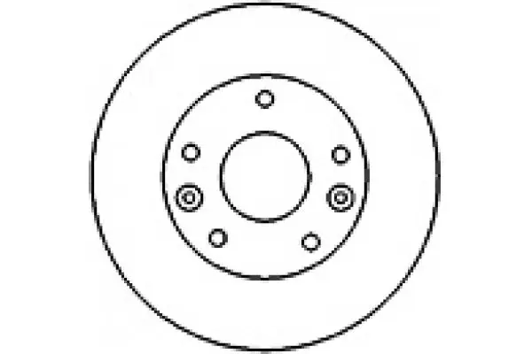 Handler.Part Brake disc MAPCO 15579 1