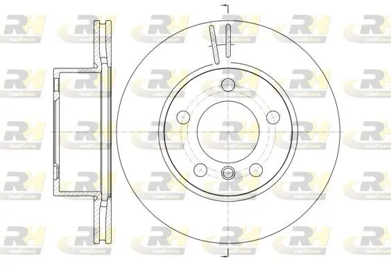 Handler.Part Brake disc ROADHOUSE 6144810 1