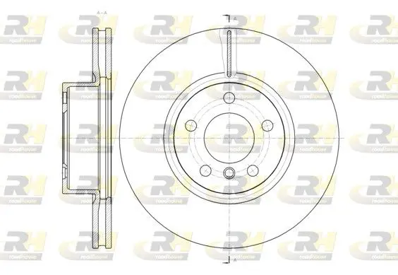 Handler.Part Brake disc ROADHOUSE 6145410 1