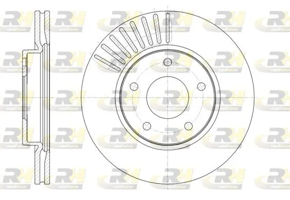 Handler.Part Brake disc ROADHOUSE 6146610 1