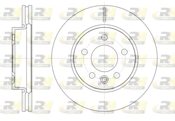 Handler.Part Brake disc ROADHOUSE 6141810 1