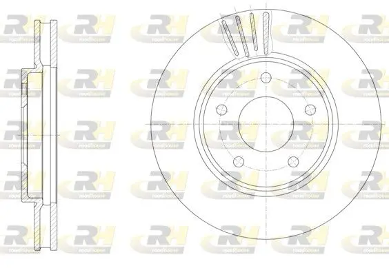 Handler.Part Brake disc ROADHOUSE 6153110 1