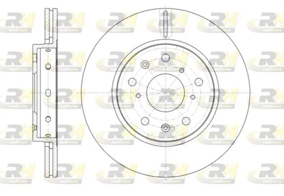 Handler.Part Brake disc ROADHOUSE 6141710 1