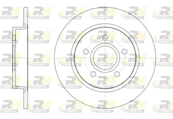 Handler.Part Brake disc ROADHOUSE 6150300 1