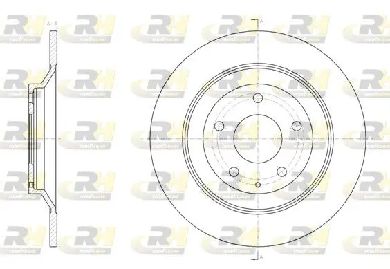 Handler.Part Brake disc ROADHOUSE 6151800 1