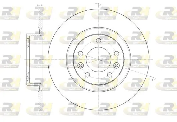 Handler.Part Brake disc ROADHOUSE 6147300 1