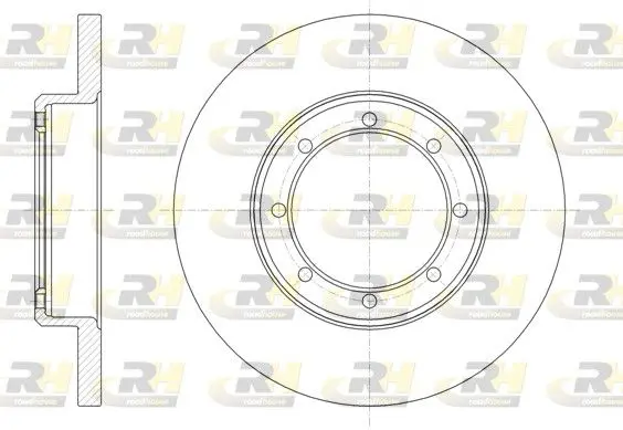 Handler.Part Brake disc ROADHOUSE 6147600 1